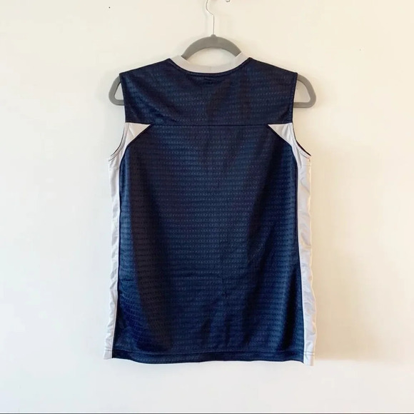 Nike‎ Youth Blue Gray Sleeveless Basketball Tank L - Picture 2 of 6